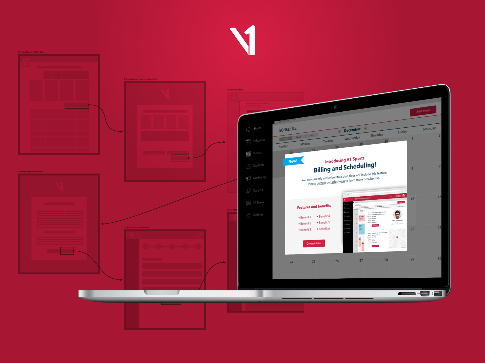 Image of V1 Account Portal