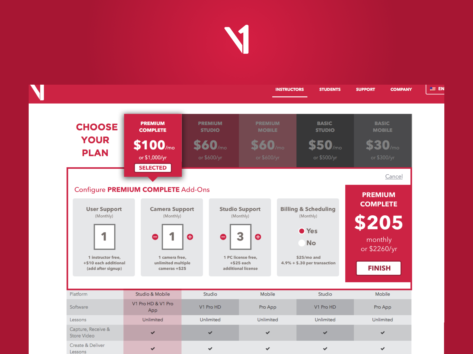Image of V1 Account Portal
