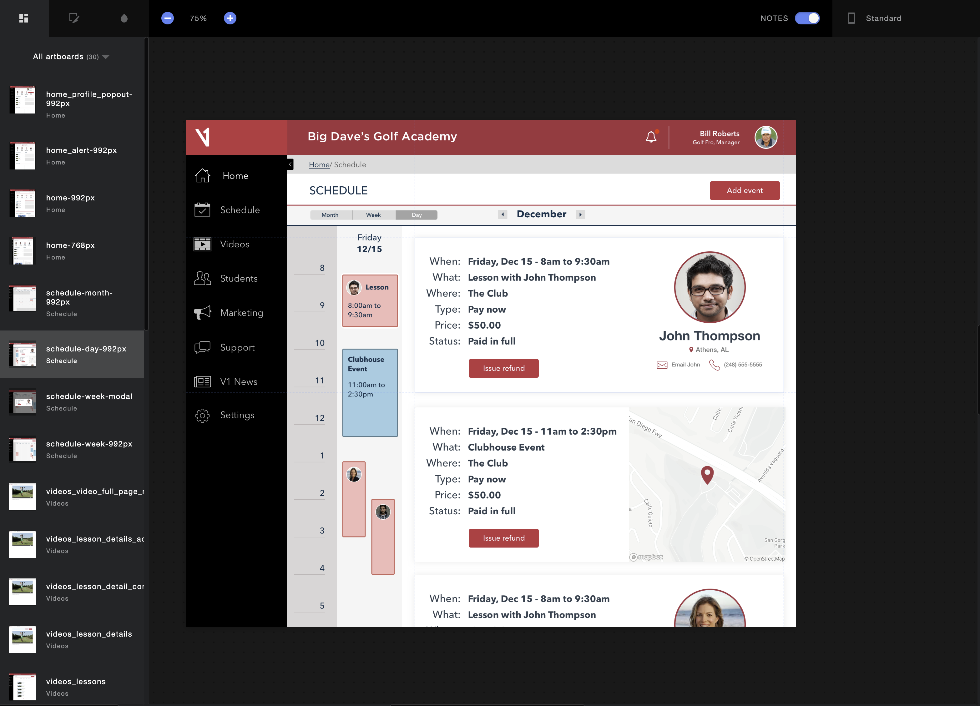 Image of V1 Account Portal