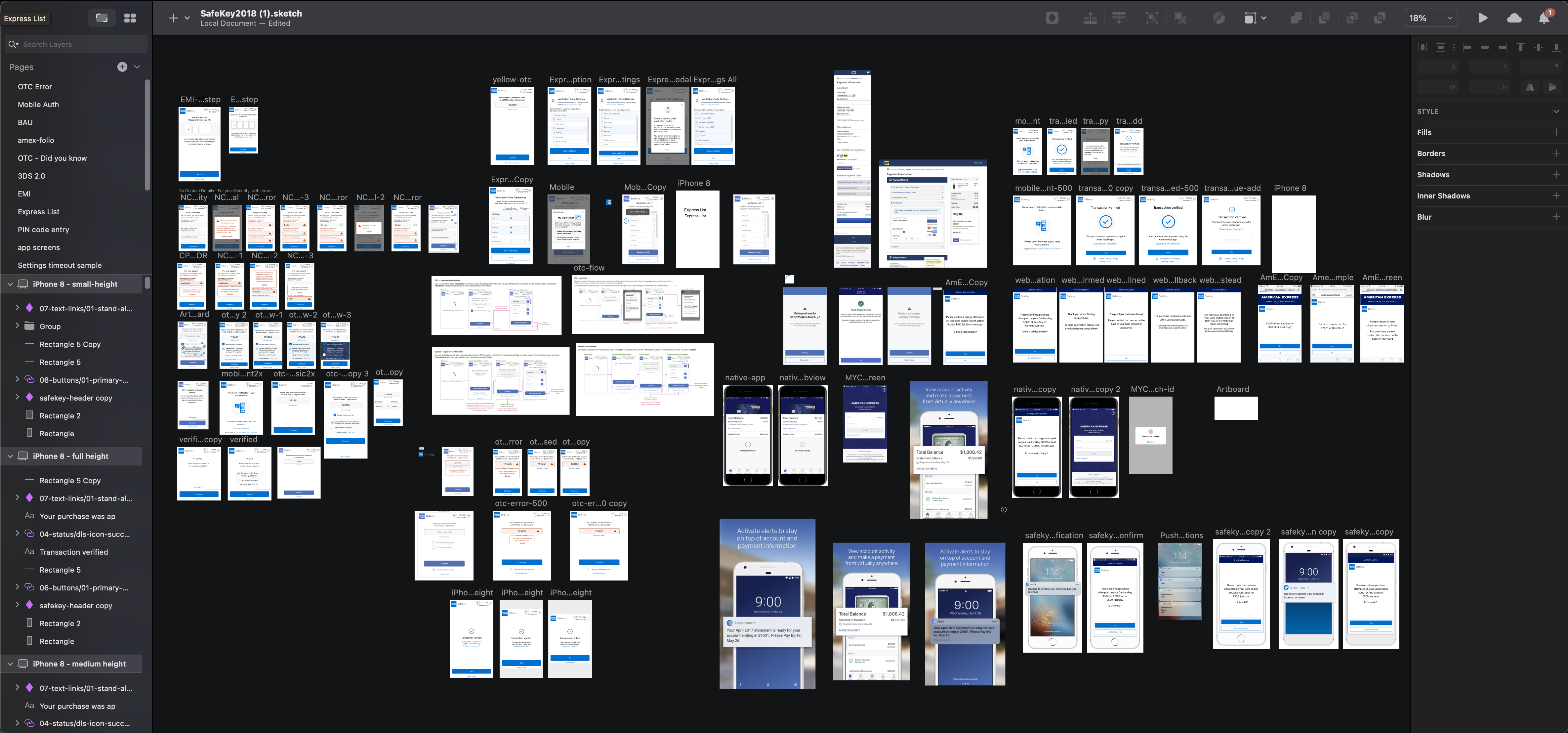 Image of Safekey screens