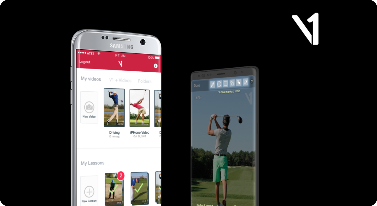 V1 Golf Swing Analyzer App