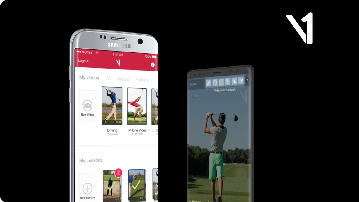V1 Golf Swing Analyzer App