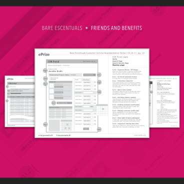 CSR Portal and Loyalty Program UX